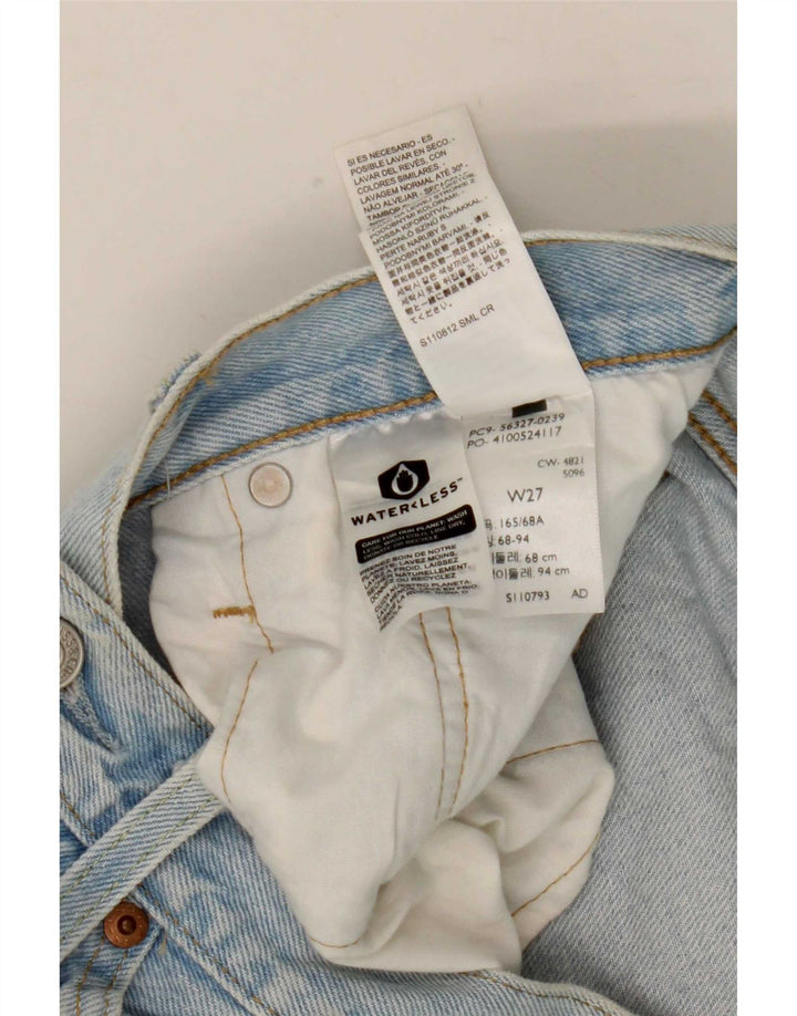 Damskie spodenki jeansowe Levi's 501 W27 Małe, niebieskie, bawełniane
