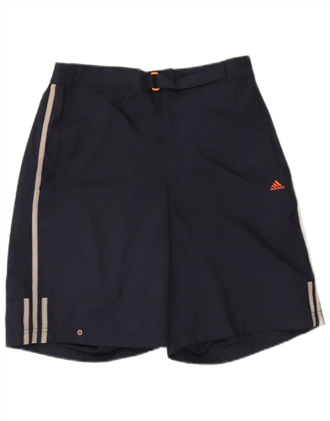 Męskie spodenki sportowe Adidas, małe, granatowe, poliestrowe