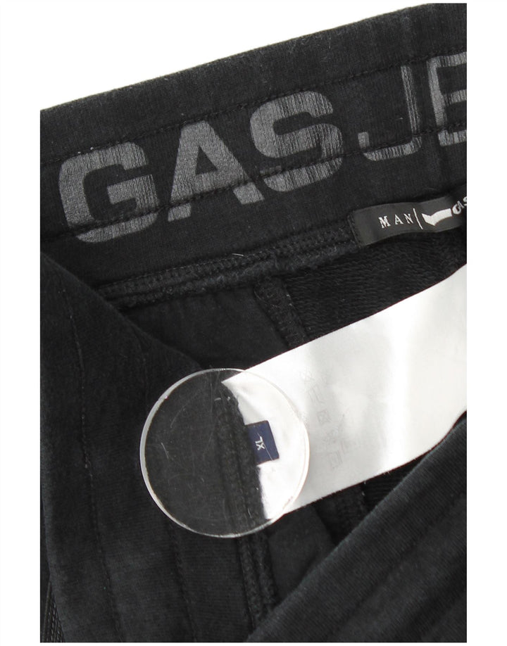 Męskie spodnie dresowe Gas Joggers XL w kolorze czarnym