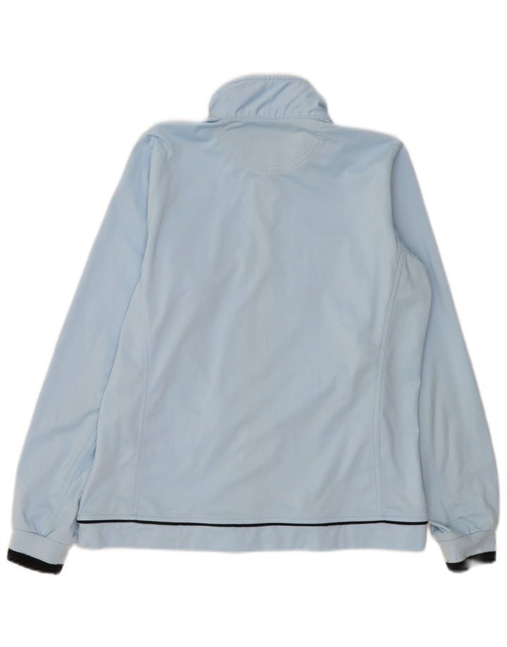 Damska kurtka dresowa Champion Easy Fit UK 14, średni niebieski poliester