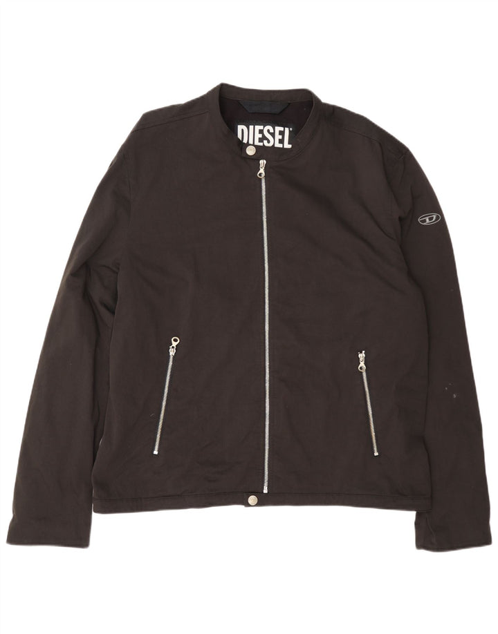 Męska kurtka bomber Diesel UK 44 2XL czarna