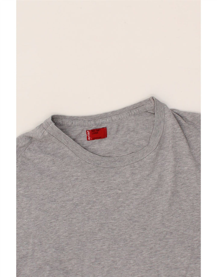 LEVI'S Mens T-Shirt Top Large Grey Vintage Levi's and Second-Hand Levi's from Messina Hembry 