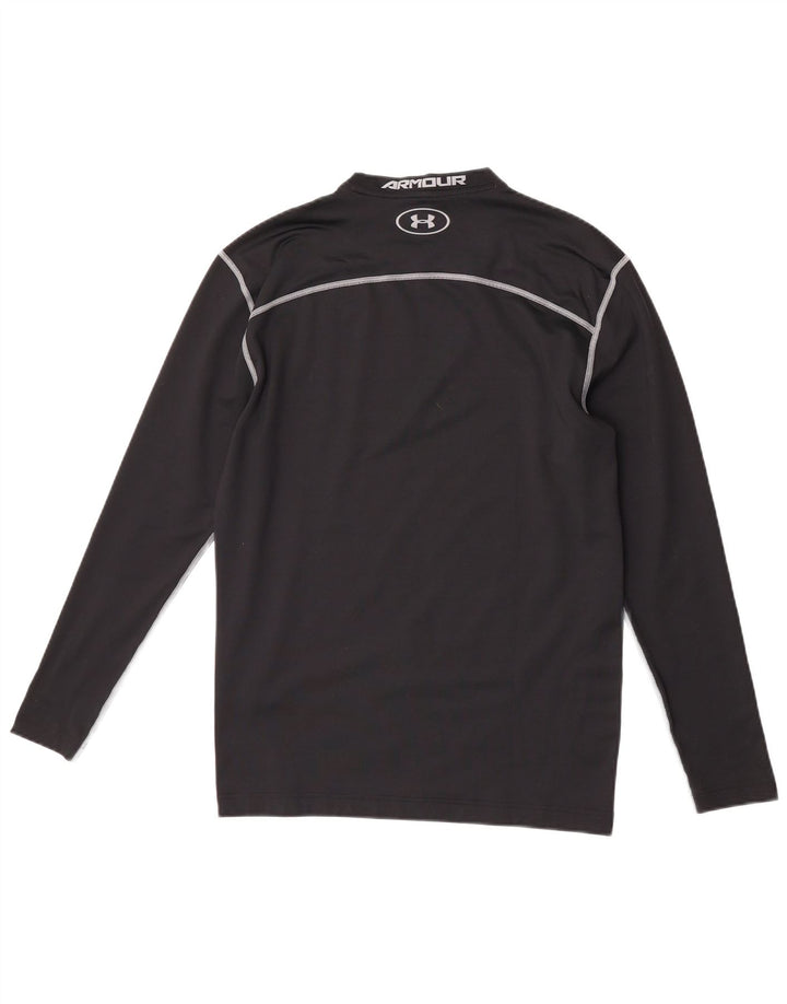 Męska koszulka kompresyjna Under Armour z długim rękawem XL, czarna