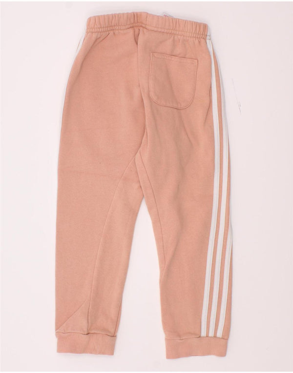Adidas Dziewczęce Spodnie Dresowe Joggery 3-4 Lat Różowe Bawełniane