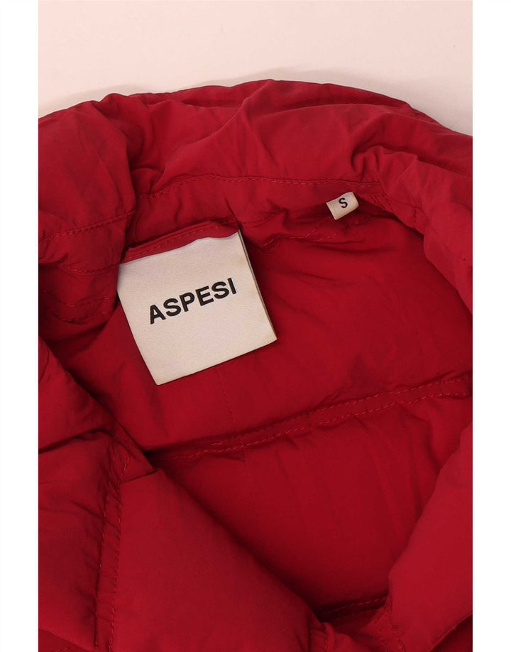 Damski płaszcz oversize z podwójnymi piersiami Aspesi UK 10 Small Red