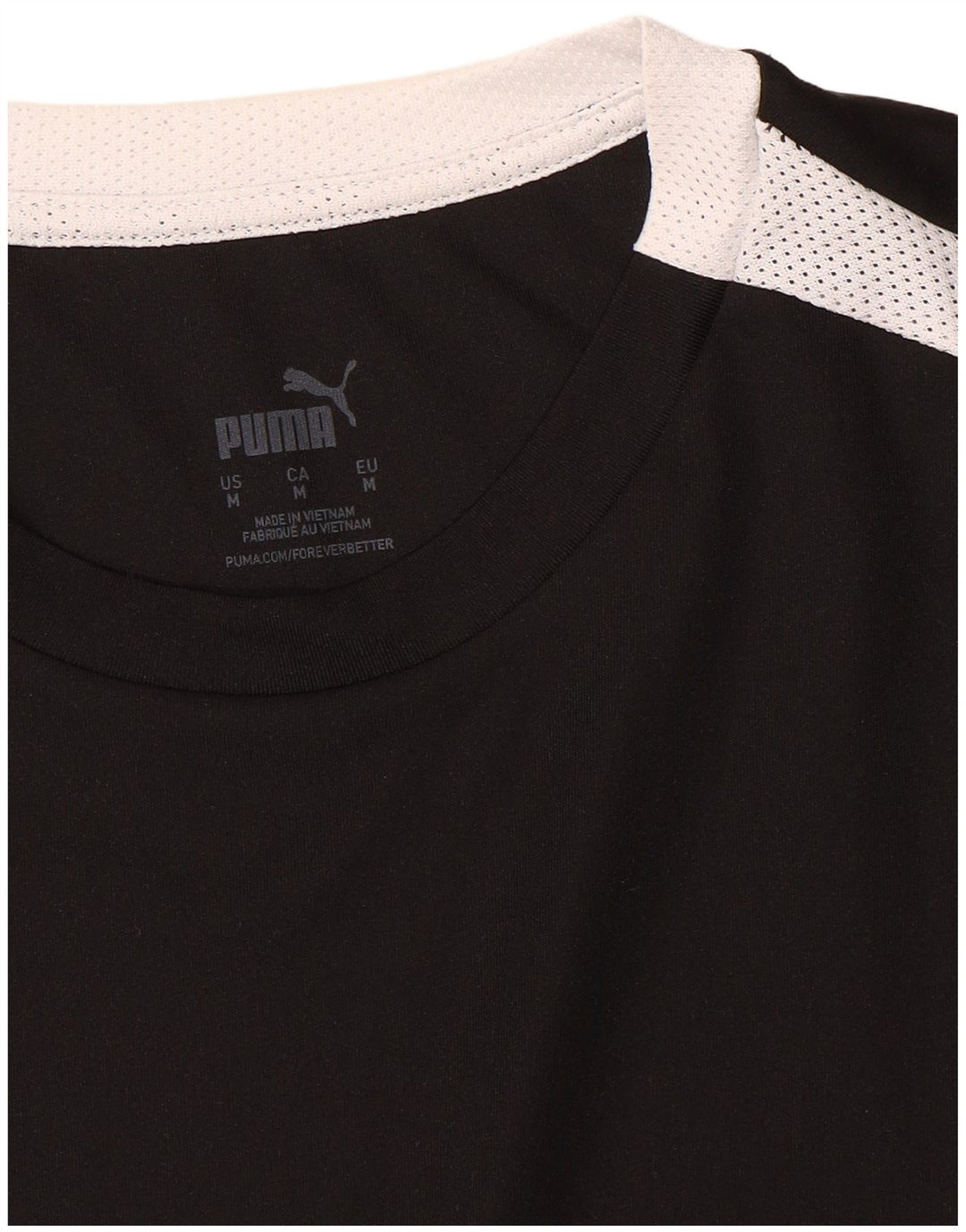 T-shirt męski Puma Top, średni czarny, blok kolorów