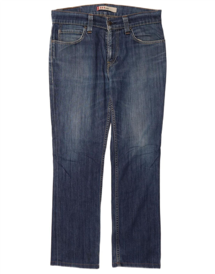 Damskie jeansy Levi's 511 Slim W34 L30 Niebieskie
