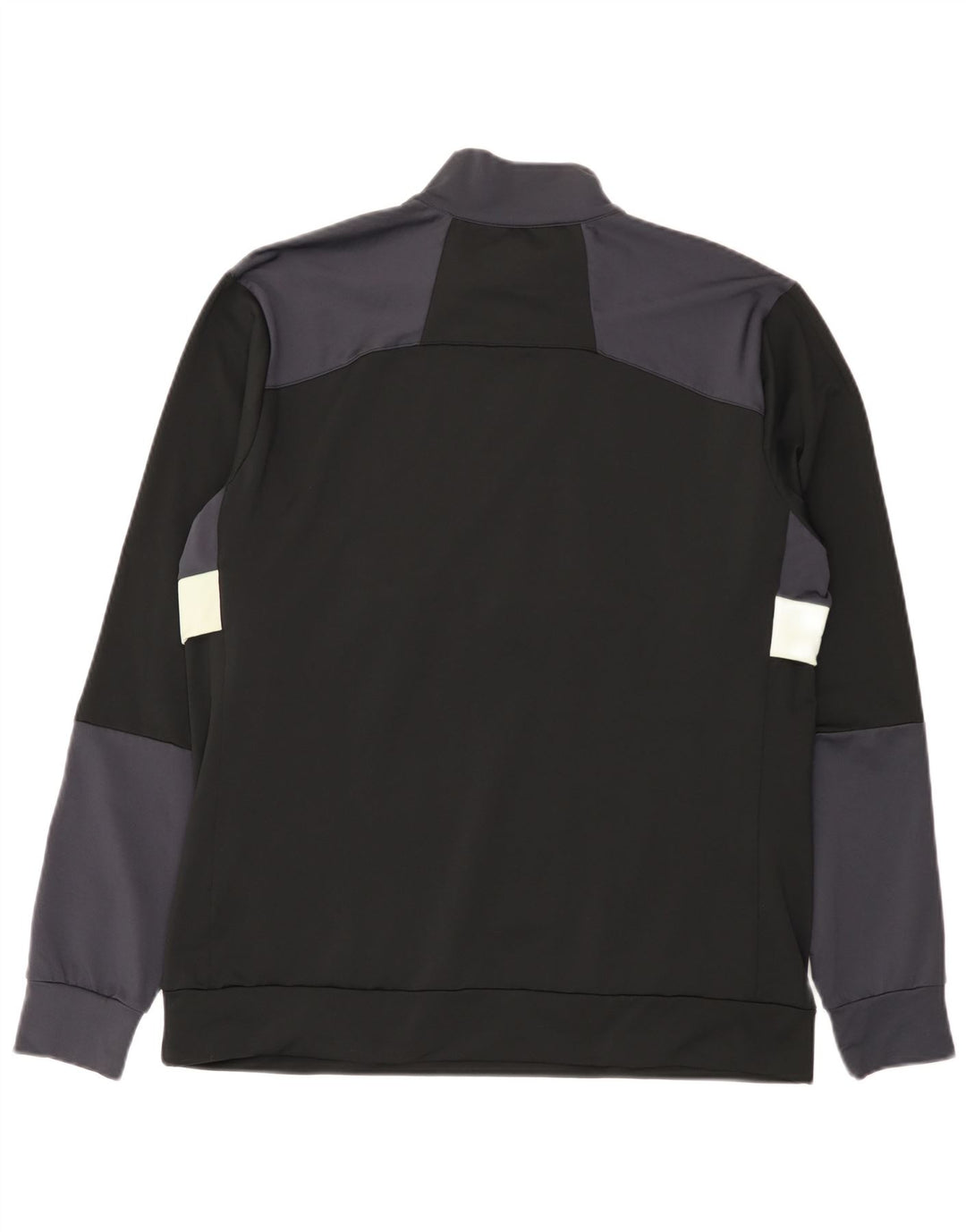 Męski sweter z zamkiem błyskawicznym Lyle & Scott, duży, czarny, z blokami kolorów
