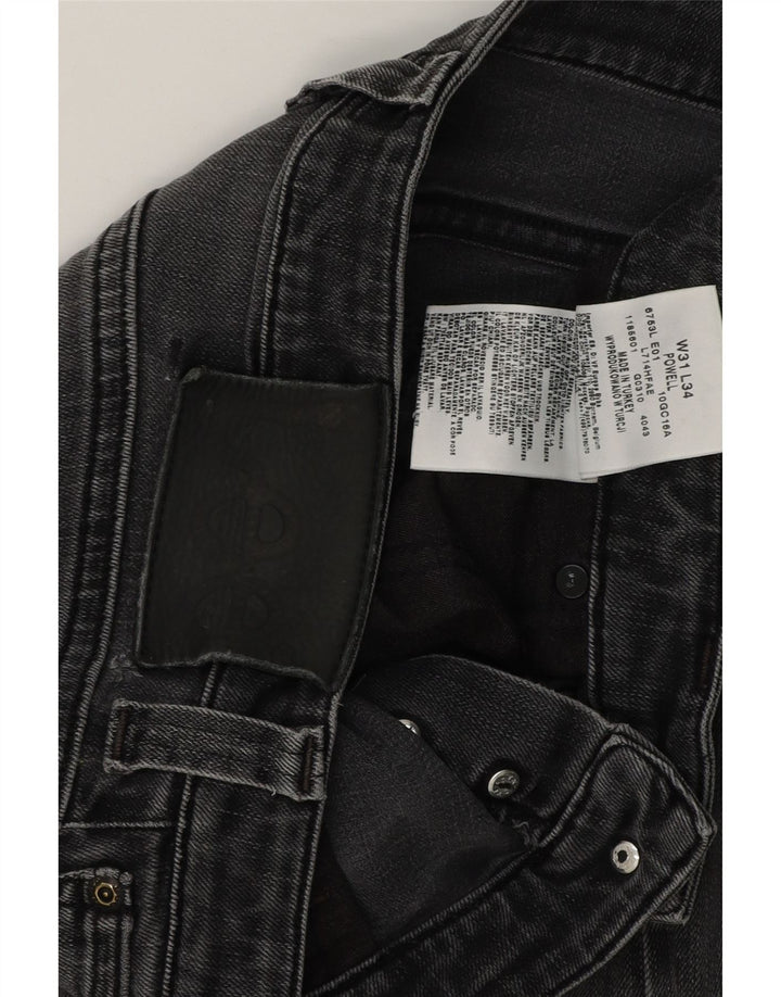 Męskie jeansy Lee Slim W31 L32 Szara bawełna