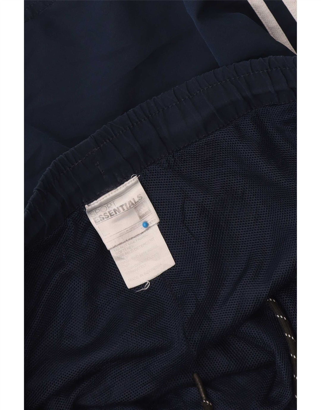 Męskie spodenki sportowe Adidas Climalite, duże, granatowe, z poliestru