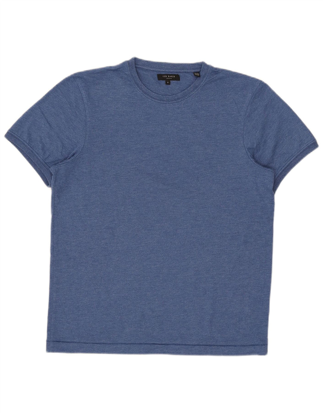 T-shirt męski Ted Baker, rozmiar 3, średni niebieski, bawełniany