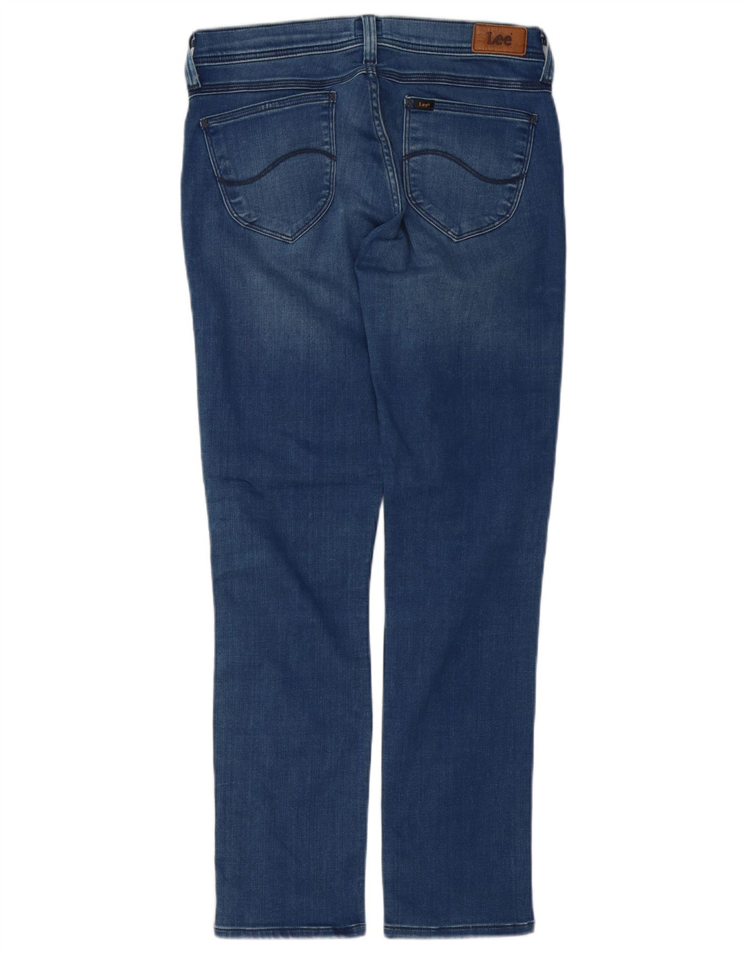 Damskie jeansy LEE Jade Slim W30 L29 Niebieskie bawełniane