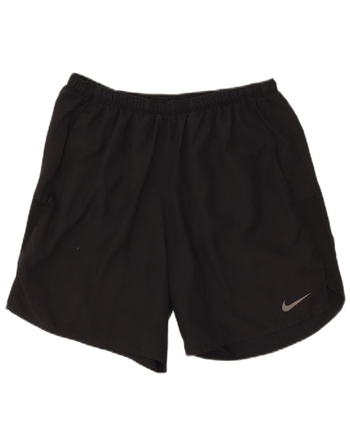 Męskie spodenki sportowe Nike Dri Fit, duże, czarne, poliestrowe
