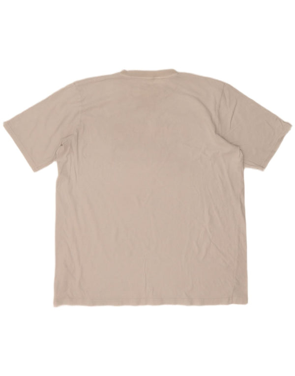 Męska koszulka z grafiką Berghaus, 2XL, biała bawełna