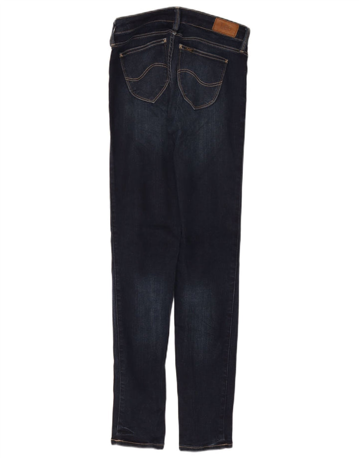 Damskie jeansy LEE Scarlett Low Skinny W27 L33 Granatowa bawełna