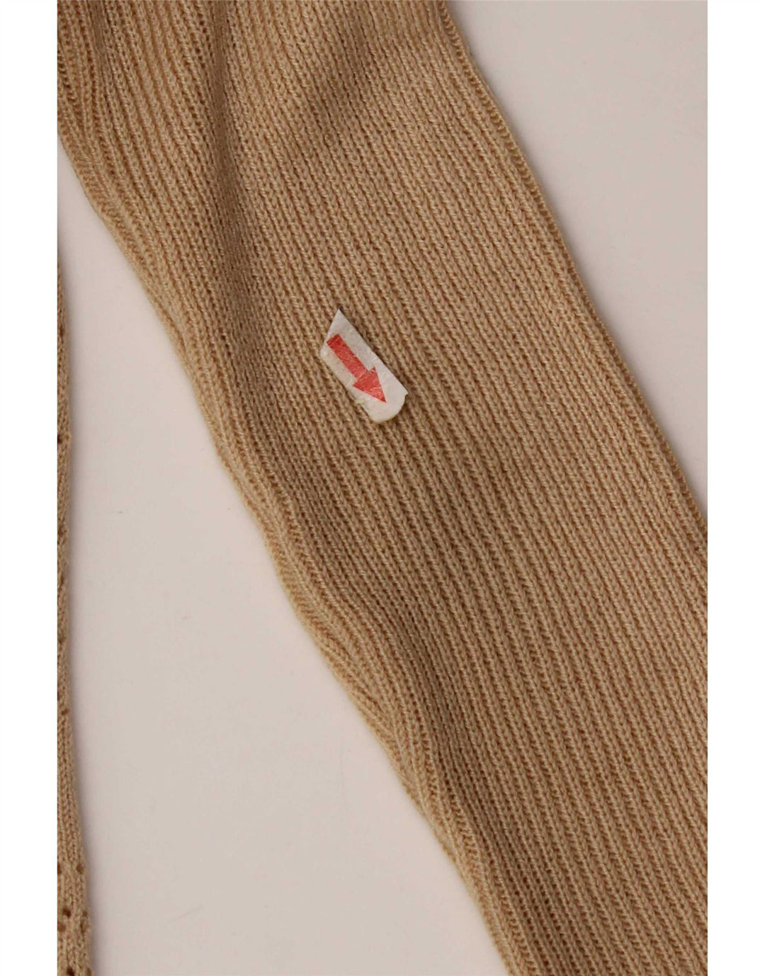 Sweter damski w stylu vintage IT 44 Średni beż Angora