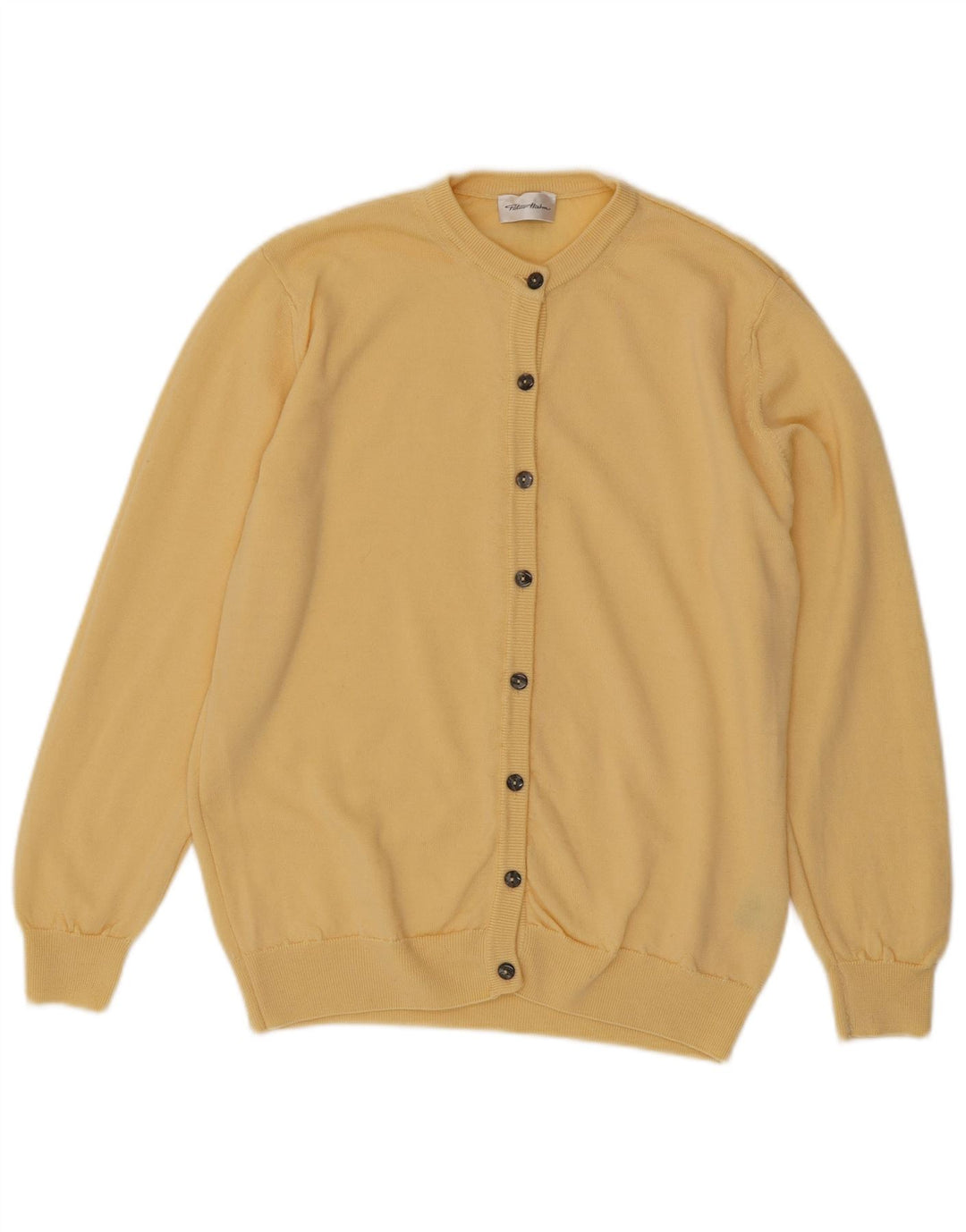 Sweter damski Peter Hahn UK 16, duży, żółty