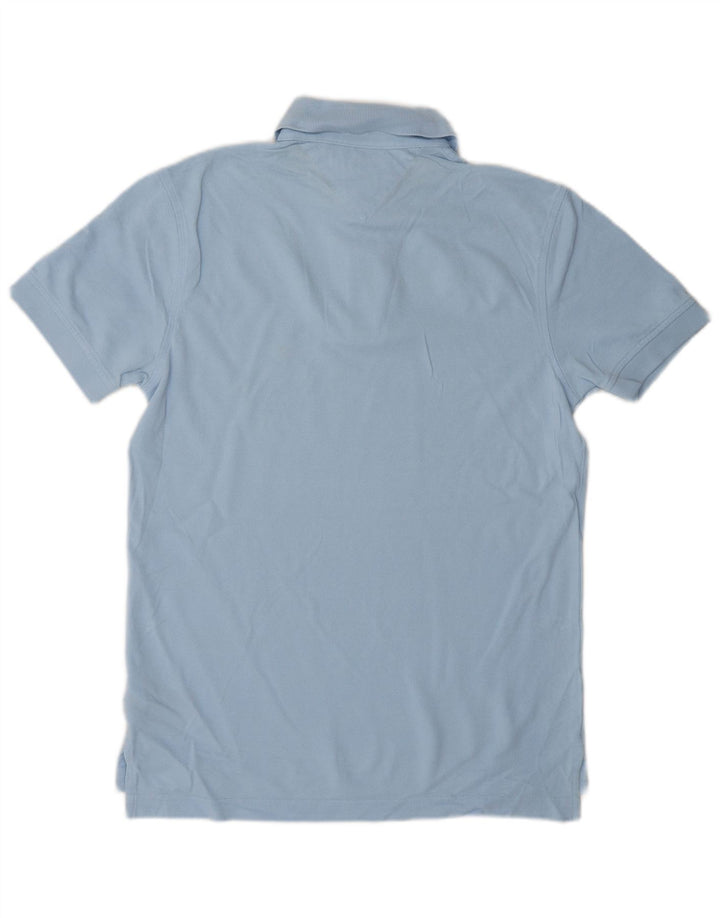 Męska koszulka polo Tommy Hilfiger, mała, niebieska, bawełniana