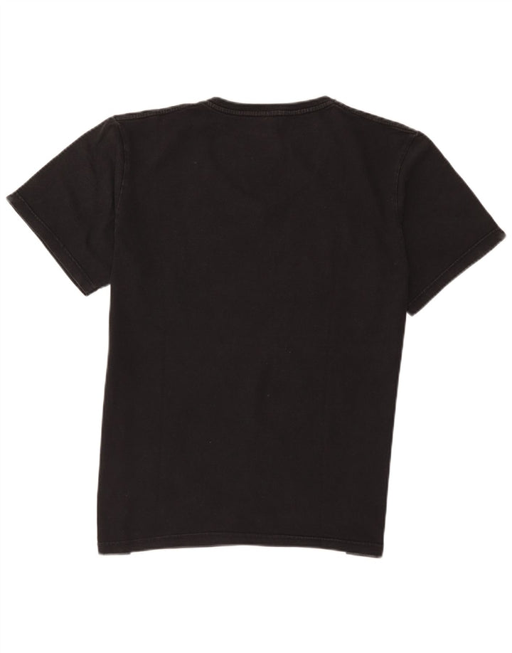 Męski T-shirt z grafiką Paul Smith, duży, czarny, bawełniany