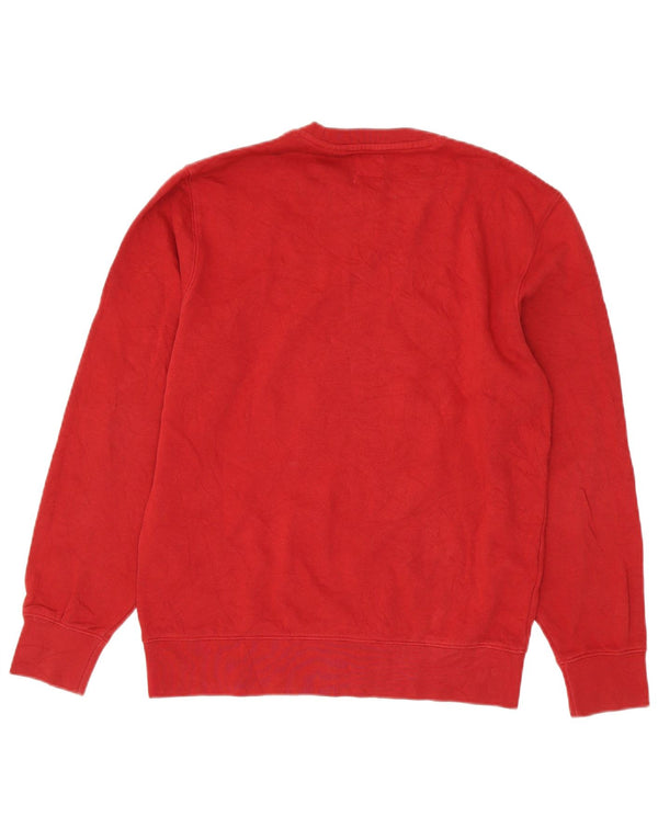Męski standardowy sweter Levi's, mały, czerwony, bawełniany