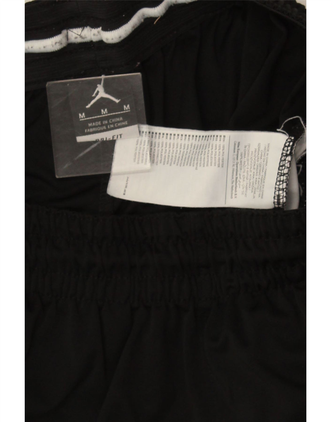 Męskie spodenki sportowe Jordan Dri Fit, poliester w kolorze średniej czarnej kolorystyki