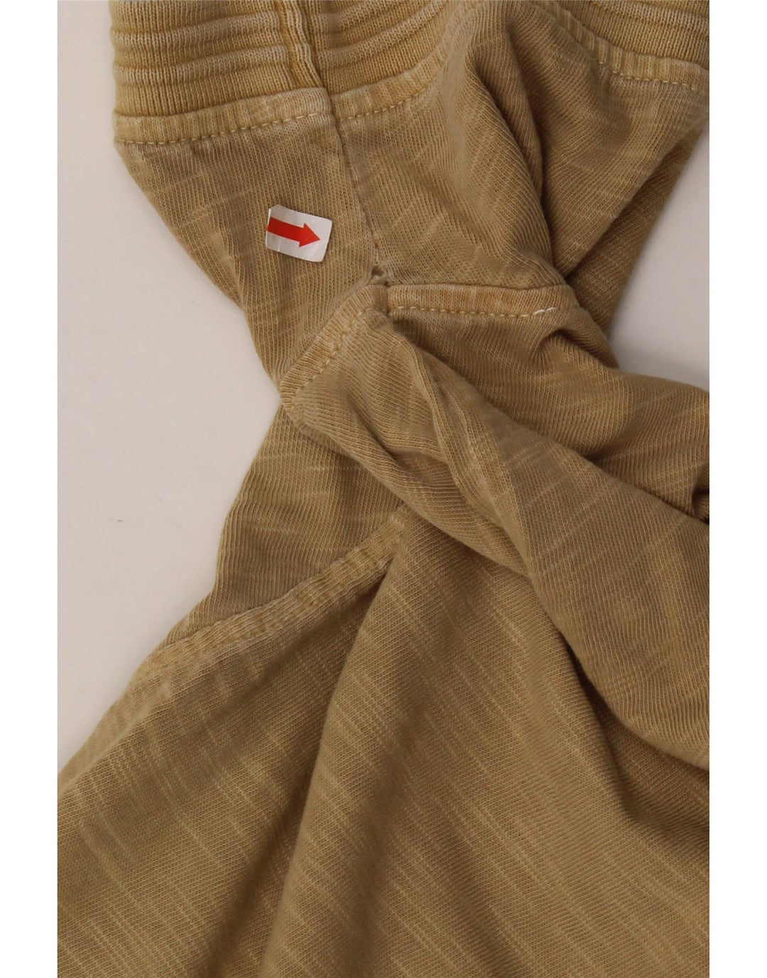 Męska koszulka polo TOMMY HILFIGER Coupe Ajustee w kolorze średniego beżu nakrapianego