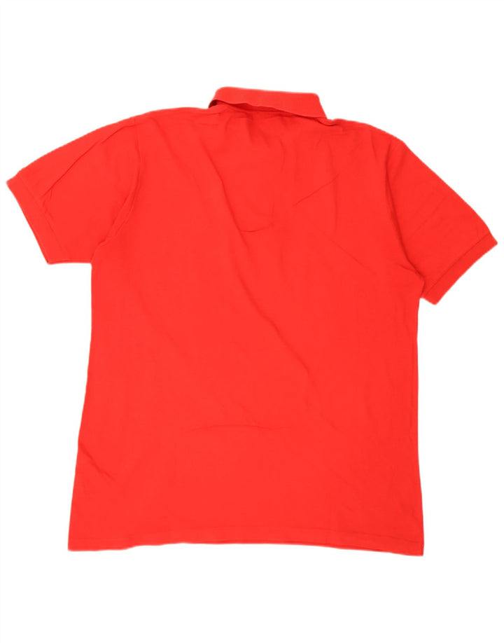 Męska koszulka polo Sergio Tacchini, duża, czerwona, bawełniana