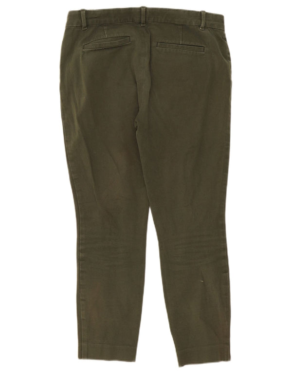 Damskie spodnie Gap Skinny do kostek US 8 Medium W32 L25 Bawełna khaki