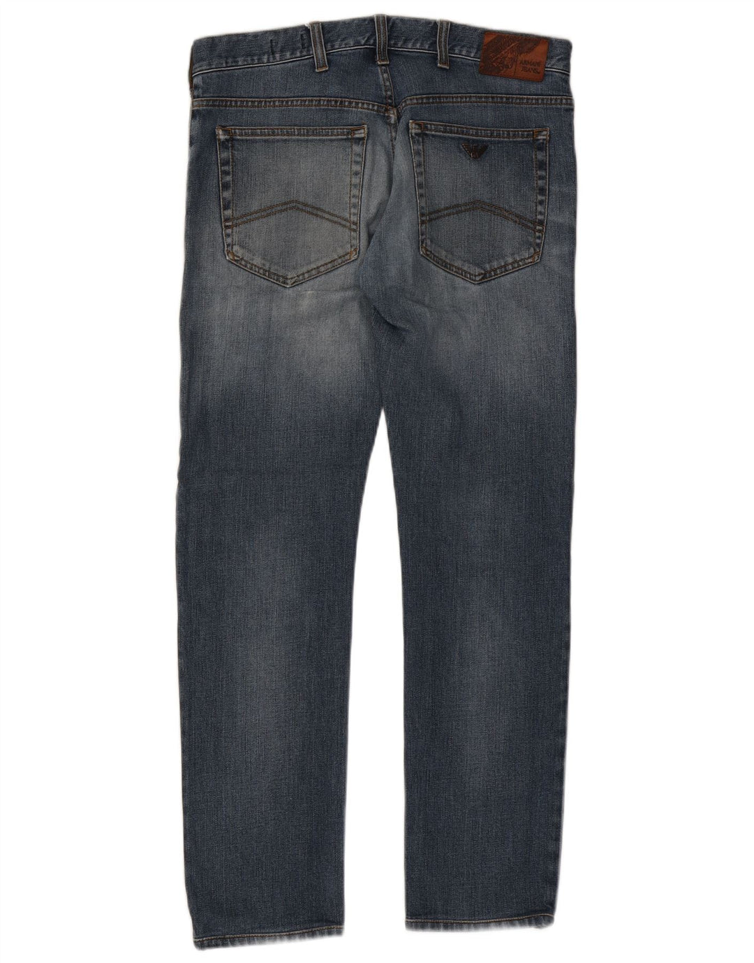 Damskie jeansy Armani Slim W32 L29 Niebieskie