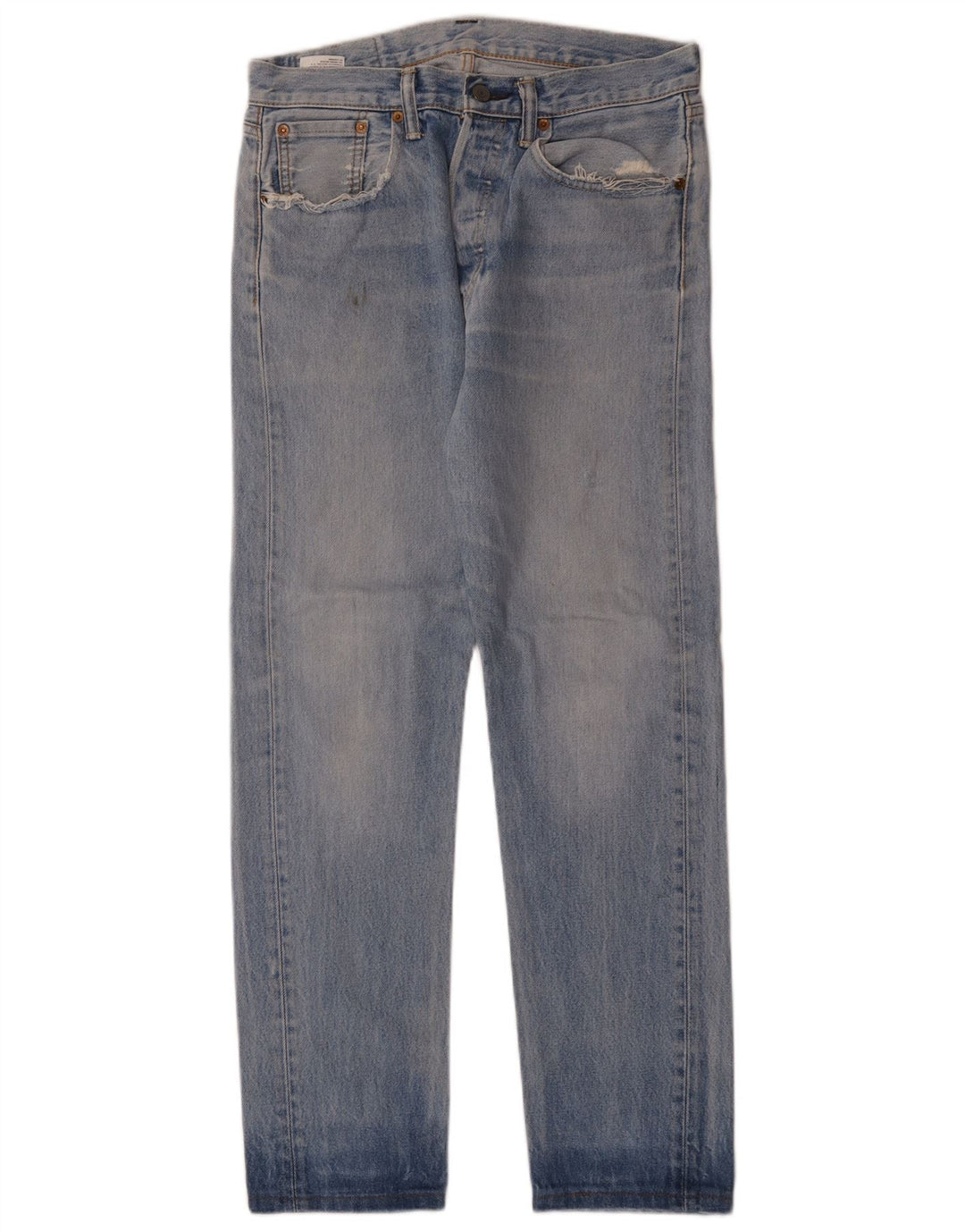 Męskie dżinsy LEVI'S 501 CT W30 L30, niebieska bawełna