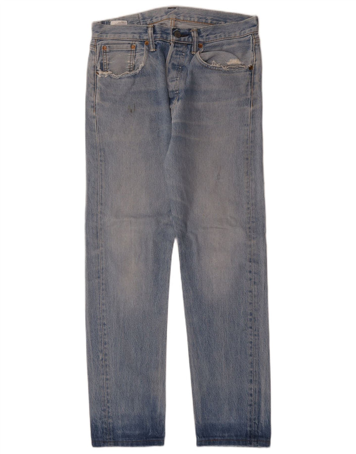 Męskie dżinsy LEVI'S 501 CT W30 L30, niebieska bawełna