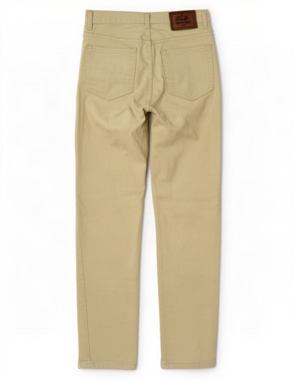 Damskie jeansy Calvin Klein US 6 Medium W28 L31 Żółte bawełniane