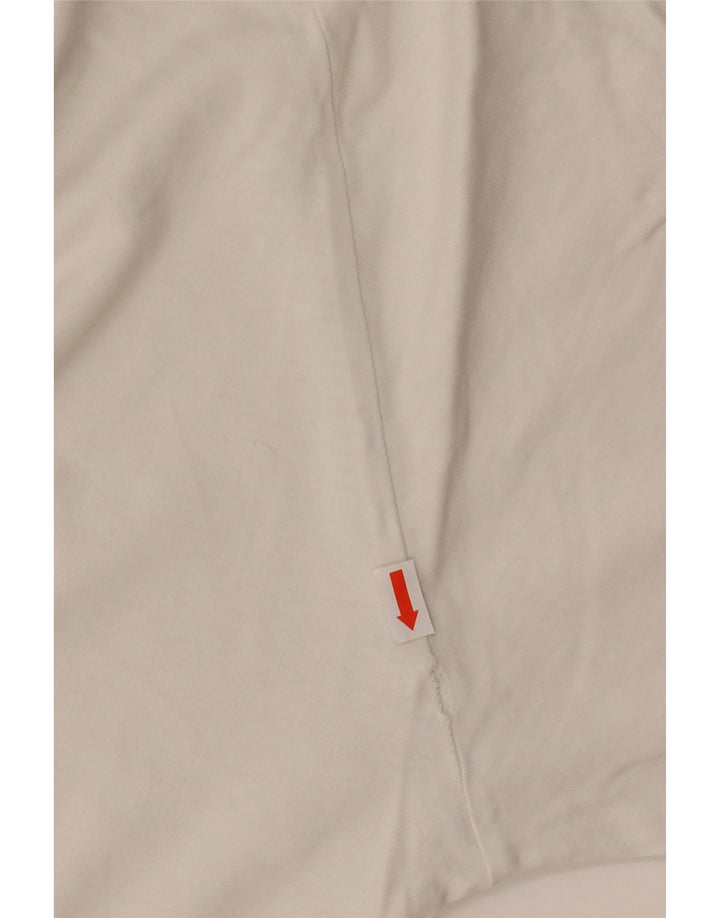 T-shirt męski ADIDAS Top, średnia biała bawełna