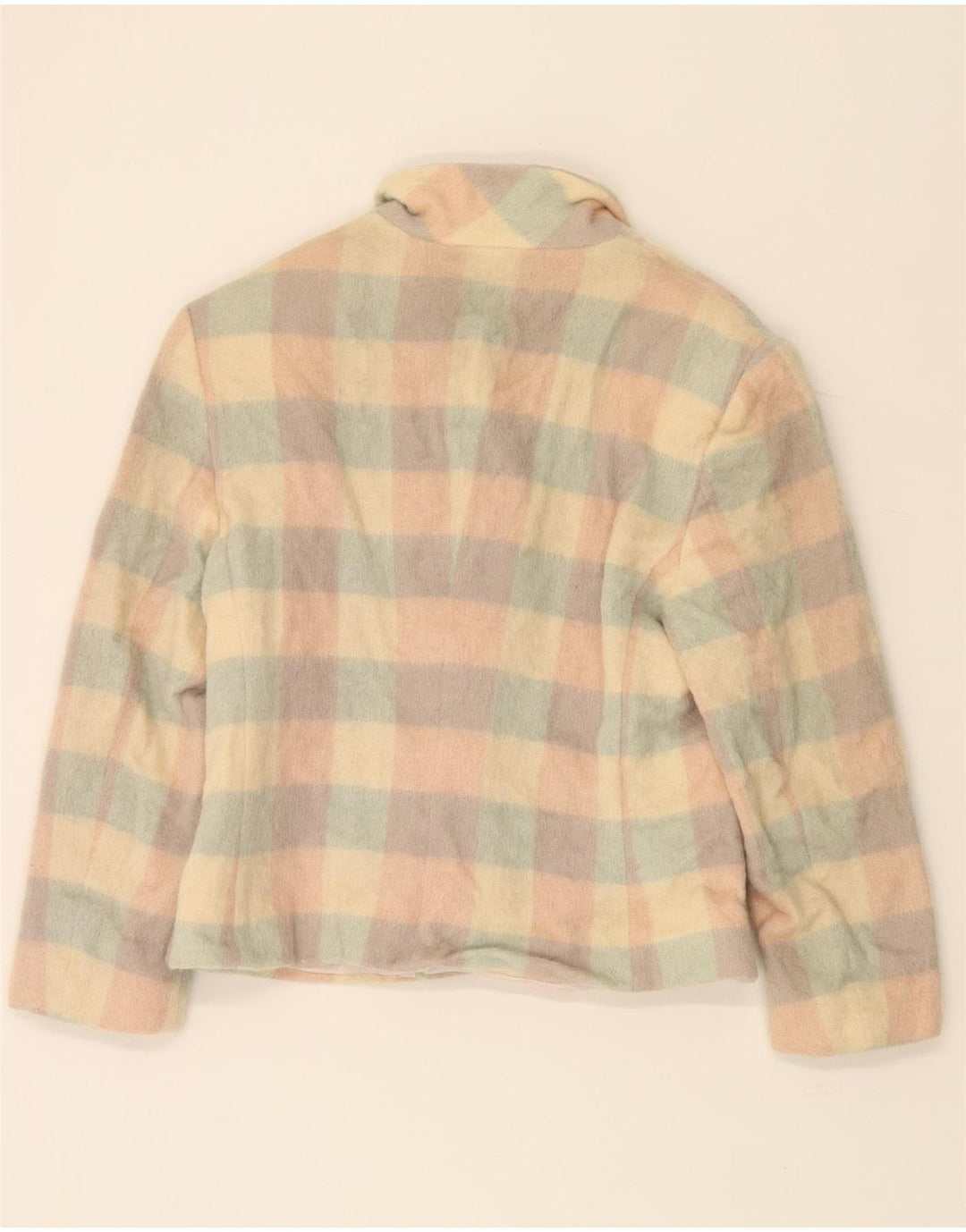 DANIEL HECHTER Womens Blazer Jacket UK 14 Large Multicoloured Check