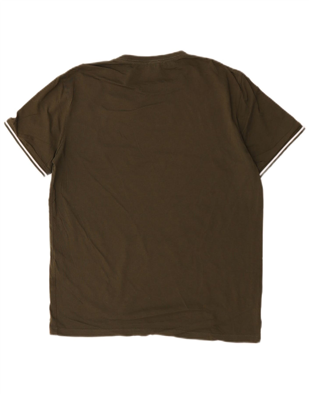 T-shirt męski Reiss, bawełniany, średni khaki