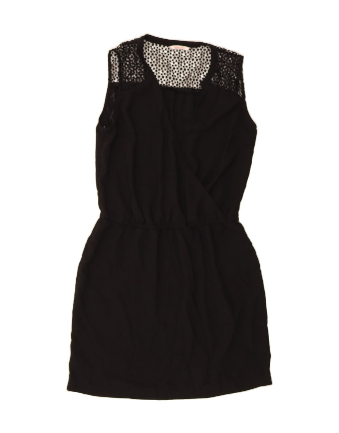 CAMAIEU Womens Sleeveless Sheath Dress UK 14 Large Black Vintage Camaieu and Second-Hand Camaieu from Messina Hembry 