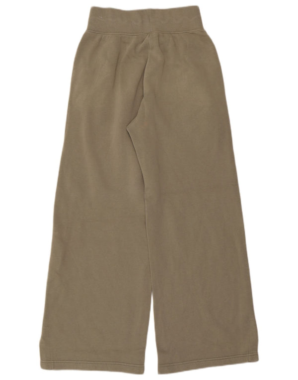 Damskie spodnie dresowe Nike UK 10, małe, bawełniane, khaki