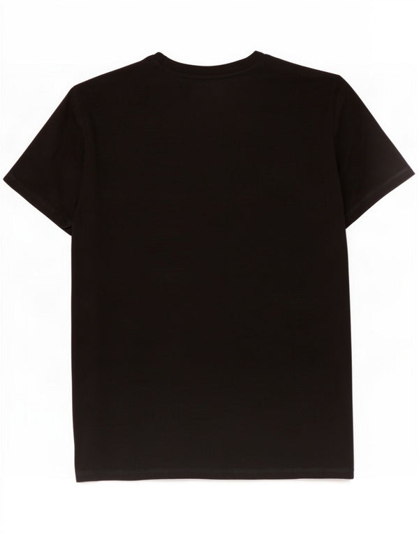 Guess Mens Slim Fit T-Shirt Top XL Black Cotton