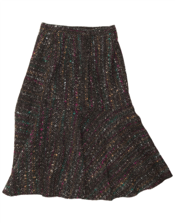 Vintage damski 2-częściowy zestaw spódnic EU 40 Medium W28 Szary nakrapiany