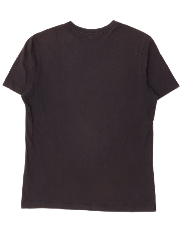 Męski T-shirt z grafiką Jordan, średni czarny bawełniany