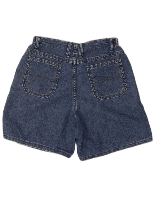 Damskie spodenki jeansowe Lee z wysokim stanem US 10, duże, W30, niebieska bawełna