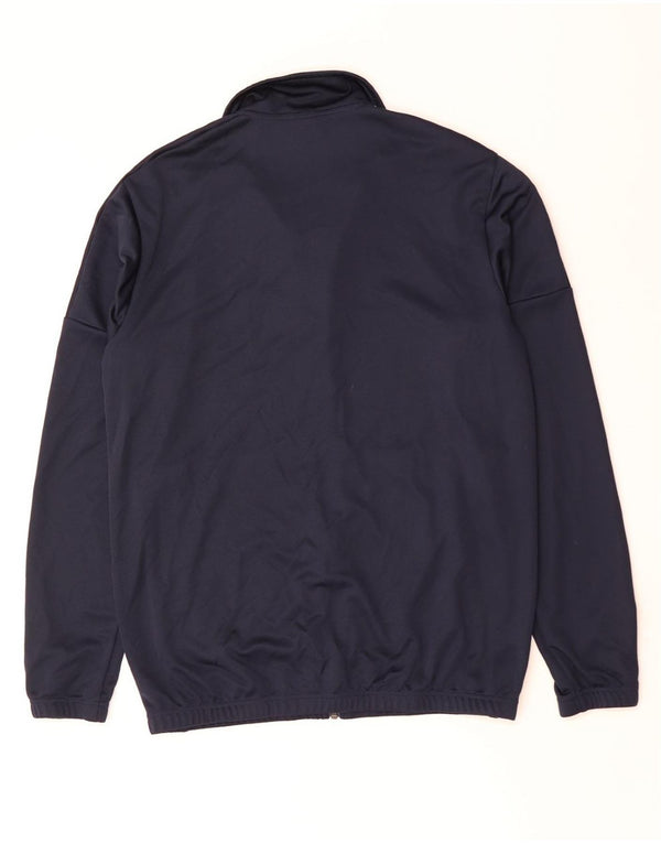 Męska kurtka dresowa ADIDAS, duża, granatowa, poliester