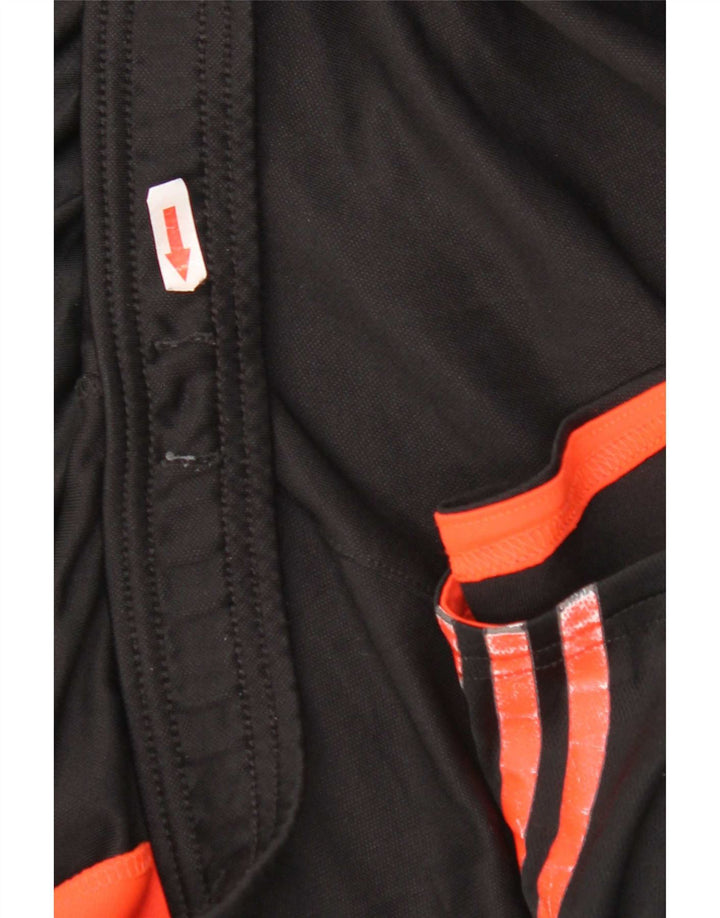 Męskie spodenki sportowe Adidas Predator XL, czarny, poliester z blokami kolorów