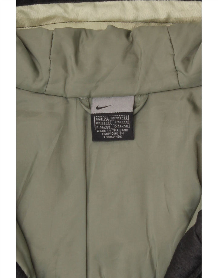 Męski wiatrówka z kapturem Nike UK 45/47 XL Czarny poliester