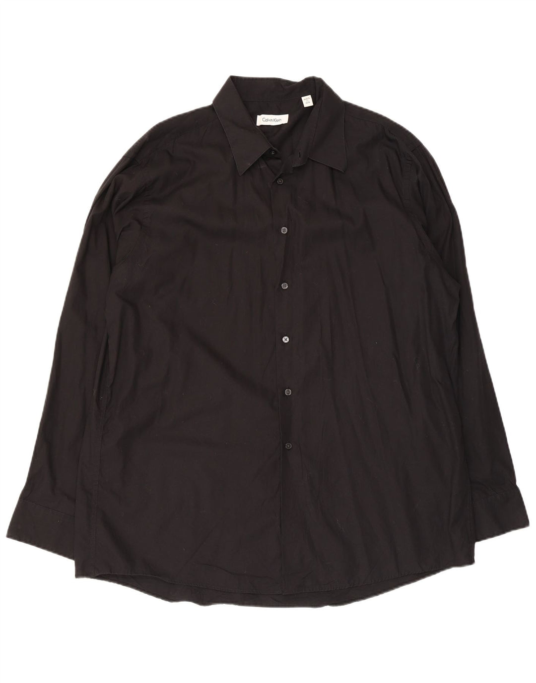 Koszula męska Calvin Klein, rozmiar 17 XL, czarna, bawełniana