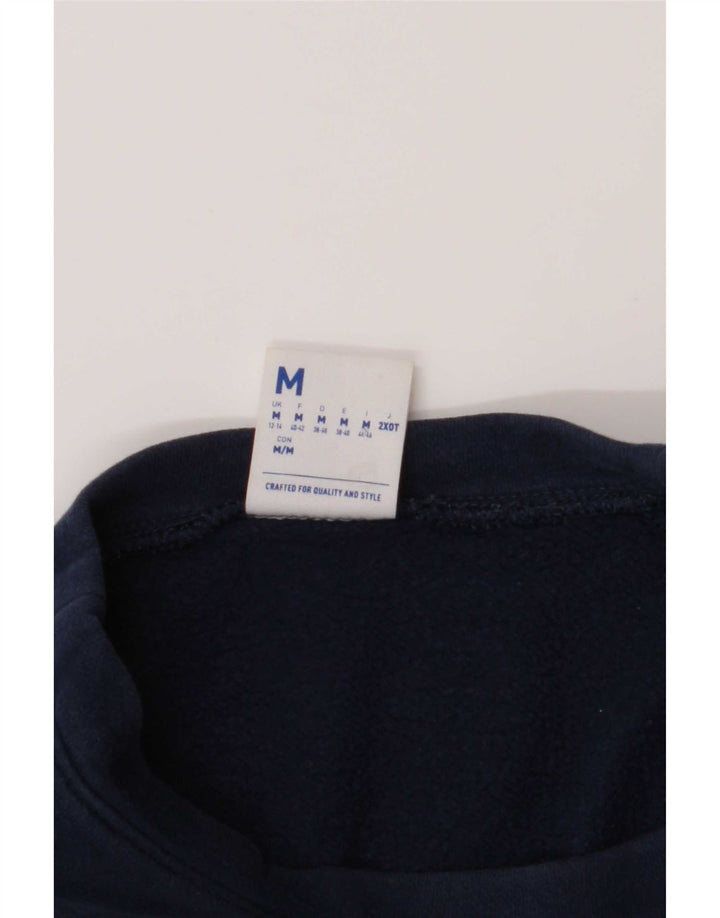 Damska bluza Reebok Graphic Oversize Sweter UK 12/14 Średni granat