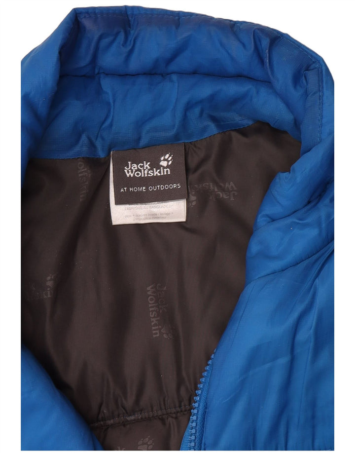 Męska ocieplana kurtka Jack Wolfskin UK 36/38, mała niebieska, poliester