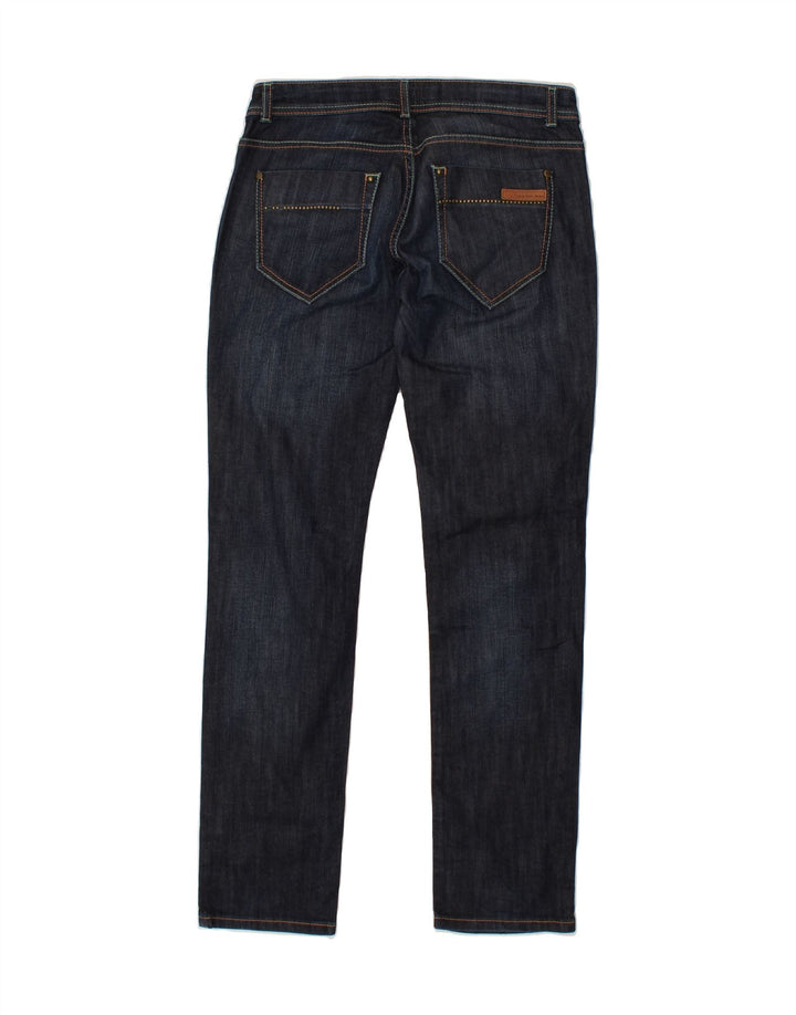 CALVIN KLEIN Womens Slim Jeans W31 L31 Navy Blue Cotton Vintage Calvin Klein and Second-Hand Calvin Klein from Messina Hembry 