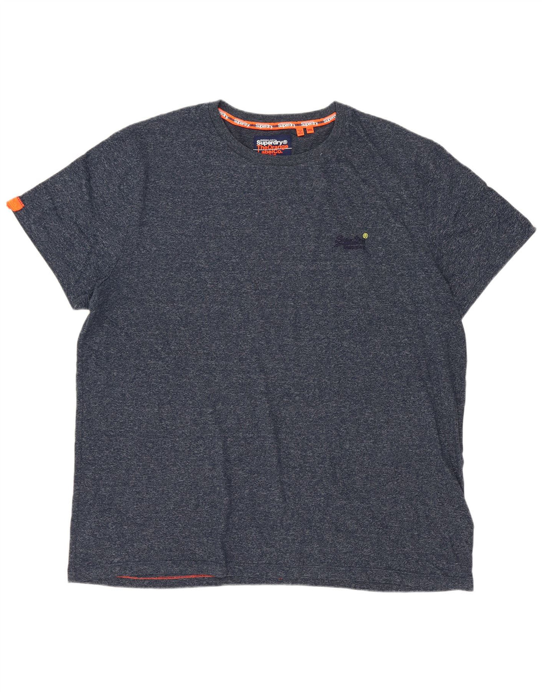 T-shirt męski Superdry 3XL, bawełniany w granatowe plamki