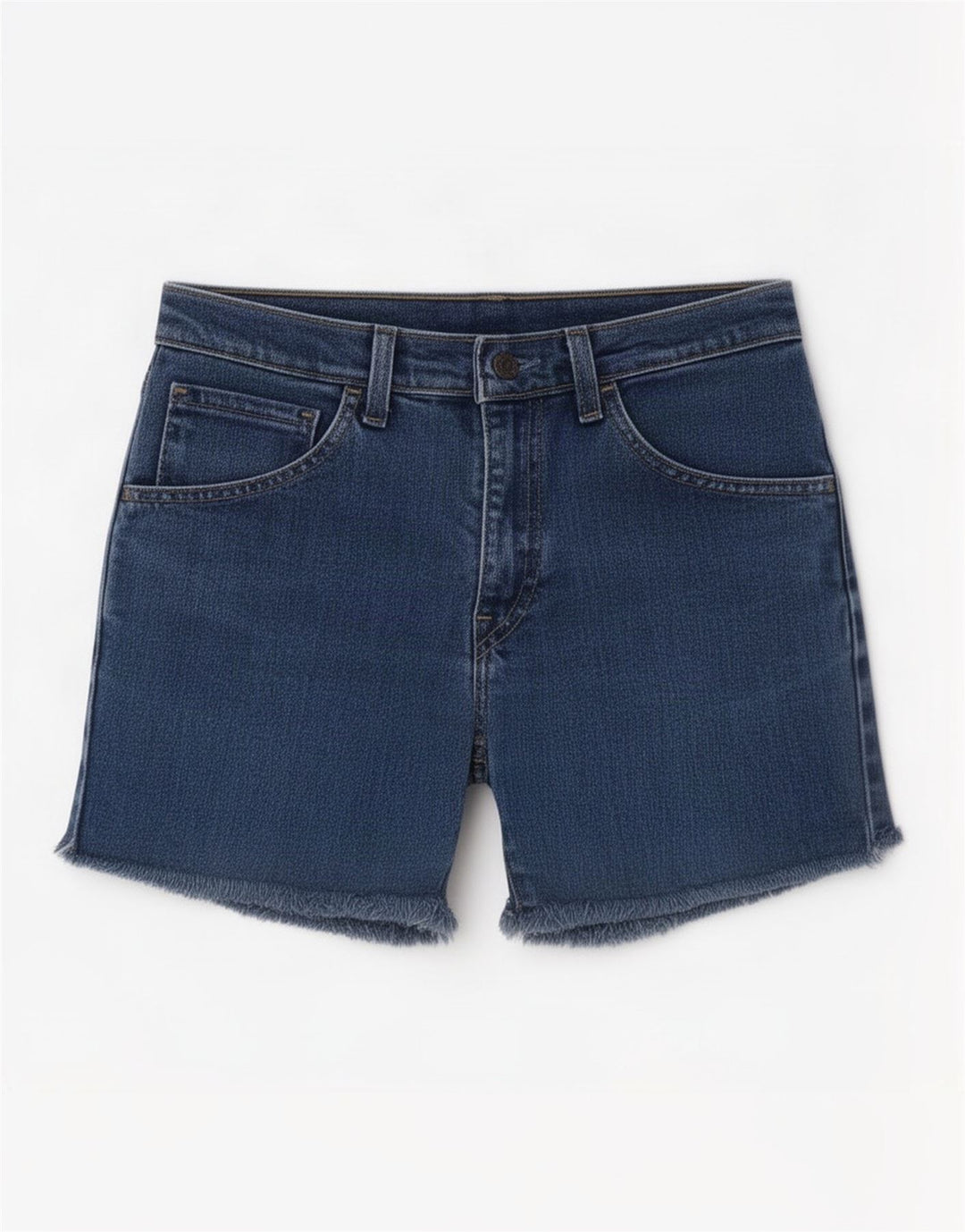 Damskie spodenki jeansowe Levi's W28 Średni niebieski, bawełniany